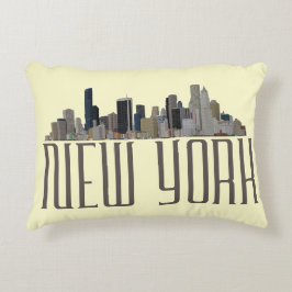 ニューヨーク アクセントクッション