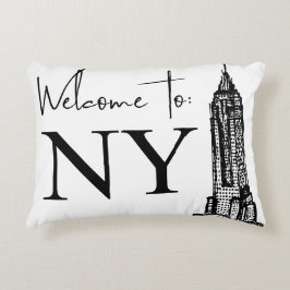 ニューヨーク アクセントクッション