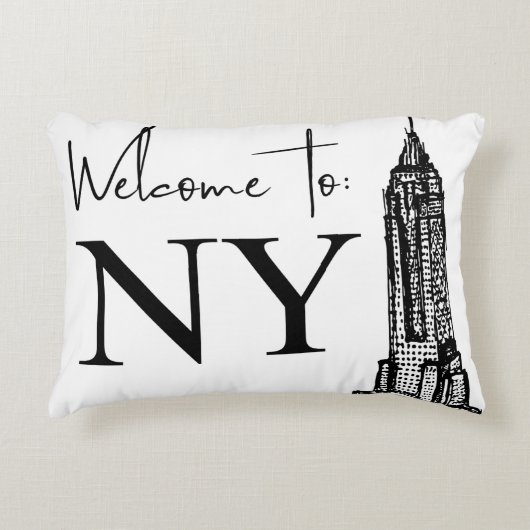 ニューヨーク アクセントクッション (正面)