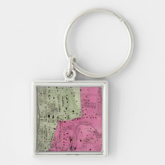 ニューヨーク·アトラス·ヨンカース キーホルダー (正面)