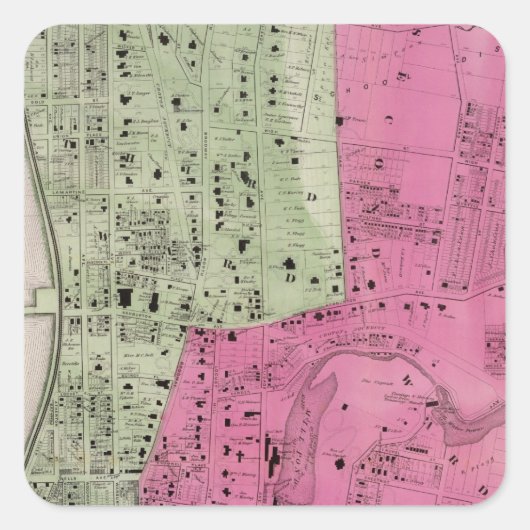 ニューヨーク・アトラス・ヨンカーズ スクエアシール (正面)