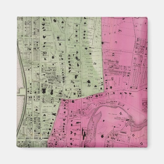 ニューヨーク・アトラス・ヨンカーズ マグネット (正面)