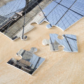 ニューヨーク，アメリカ，ブルックリン・ブリッジ ジグソーパズル (側面)