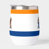 ニューヨーク・アルバニー国旗 (右面)