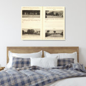 ニューヨーク・アルバニー キャンバスプリント (インサイチュ (寝室))