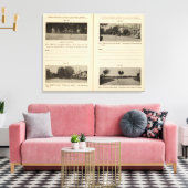 ニューヨーク・アルバニー キャンバスプリント (インサイチュ (リビング))