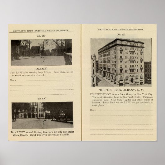 ニューヨーク，アルバニー ポスター (正面)