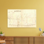 ニューヨーク・アーヴィントン キャンバスプリント (インサイチュ (リビング))