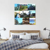 ニューヨーク，イサカ美しい キャンバスプリント (インサイチュ (寝室))