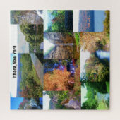 ニューヨーク,イサカ美しい ジグソーパズル (縦)