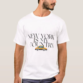 ニューヨーク・イズ・マイ・カントリー グラフィックTシャツ Tシャツ