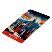 ニューヨーク：イノベーションのハート柔軟性 マグネット (左側)