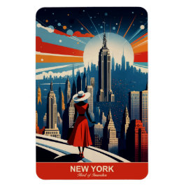 ニューヨーク:イノベーションのハート柔軟性 マグネット