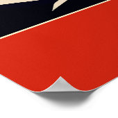 ニューヨーク：イノベーション旅行のハート ポスター (角)