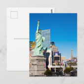 ニューヨーク・イン・ラスベガス・オン・ザ・ストリップ ポストカード (正面/裏面)