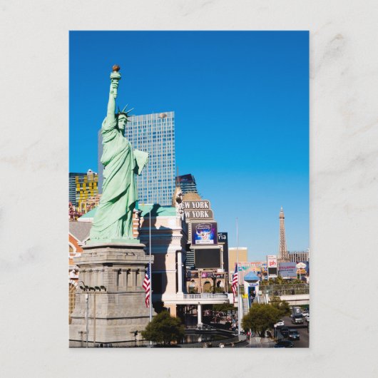 ニューヨーク・イン・ラスベガス・オン・ザ・ストリップ ポストカード (正面)