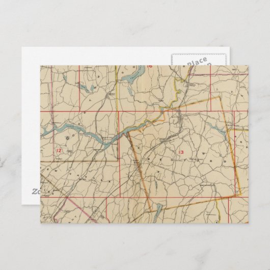 ニューヨーク，ウェストチェスターカウンティ2 ポストカード (正面/裏面)