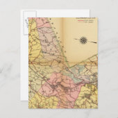 ニューヨーク，ウェストチェスターカウンティ ポストカード (正面/裏面)