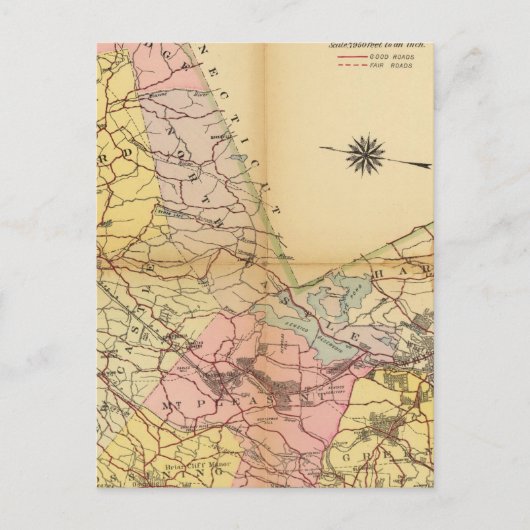 ニューヨーク，ウェストチェスターカウンティ ポストカード (正面)