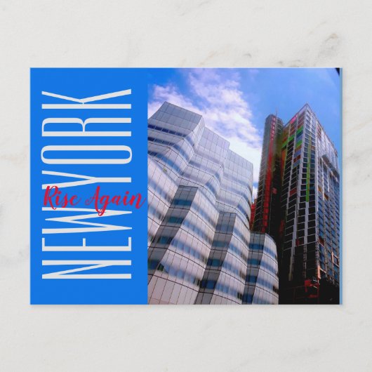ニューヨーク – ウエストサイド ポストカード (正面)