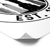 ニューヨーク・エスト。1624ニューヨークシティラバーニューヨーク ポスター (角)