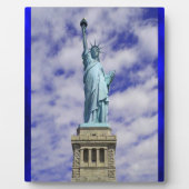 ニューヨーク、エリス島の自由の女神 フォトプラーク (正面)