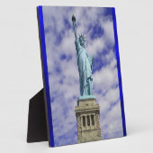 ニューヨーク、エリス島の自由の女神 フォトプラーク (側面)