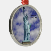 ニューヨーク·エリス島自由の女神 メタルオーナメント (右)