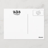 ニューヨーク・エントリ・レディ・リバティ ポストカード (裏面)