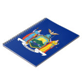 ニューヨーク：エンパイア州、ホームビッグアップル国旗 ノートブック (左側)