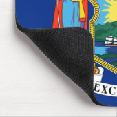 ニューヨーク：エンパイア州、ホームビッグアップル国旗 マウスパッド (コーナー)