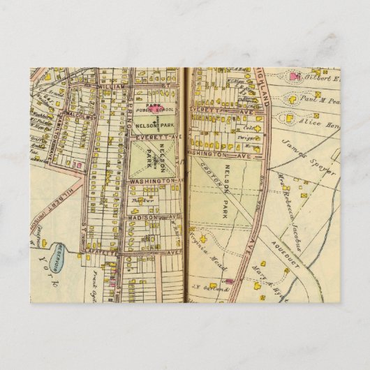 ニューヨーク・オッシニング ポストカード (正面)