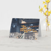 ニューヨーク カード (黄色い花)