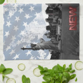 ニューヨーク キッチンタオル (折り畳み)