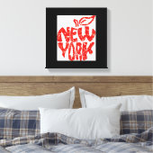 ニューヨーク キャンバスプリント (インサイチュ (寝室))