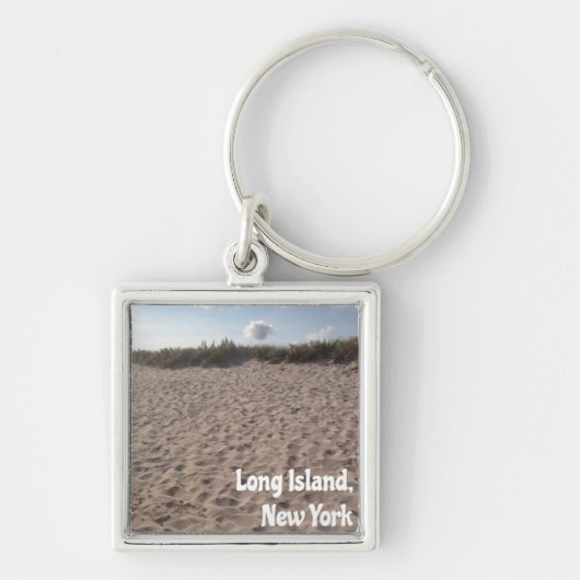 ニューヨーク・キーチェーン・ロングアイランド キーホルダー (正面)