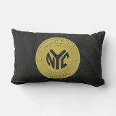 ニューヨーク クイーンズ製 ランバークッション (裏面)