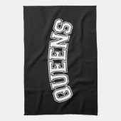 ニューヨーク・クイーンズ キッチンタオル (縦)