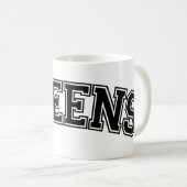 ニューヨーク・クイーンズ コーヒーマグカップ (正面右)