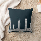 ニューヨーク クッション (ブランケット)