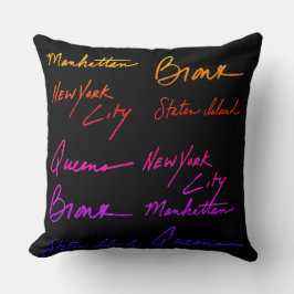 ニューヨーク クッション