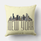 ニューヨーク クッション (裏面)