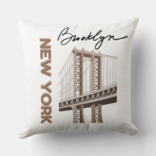 ニューヨーク クッション (裏面)