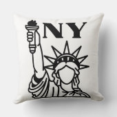 ニューヨーク クッション (裏面)
