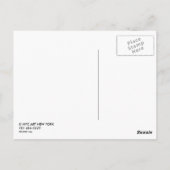 ニューヨーク・クライスラー ポストカード (裏面)