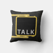 ニューヨーク・クロスウォークサイン・トーク クッション (裏面)