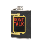 ニューヨーク・クロスウォークサイン・トーク フラスク (左)