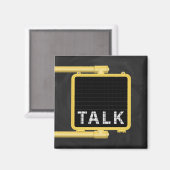 ニューヨーク・クロスウォークサイン・トーク マグネット (正面/裏面)