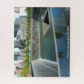 ニューヨーク・グラウンド・ゼロのメモリアル ジグソーパズル (縦)