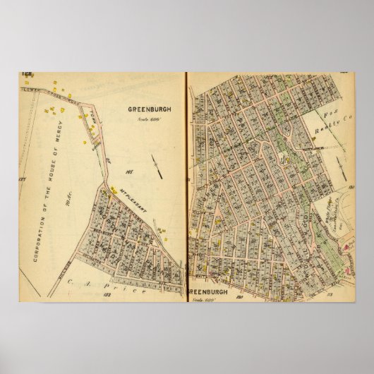 ニューヨーク，グリーンバーグ12 ポスター (正面)